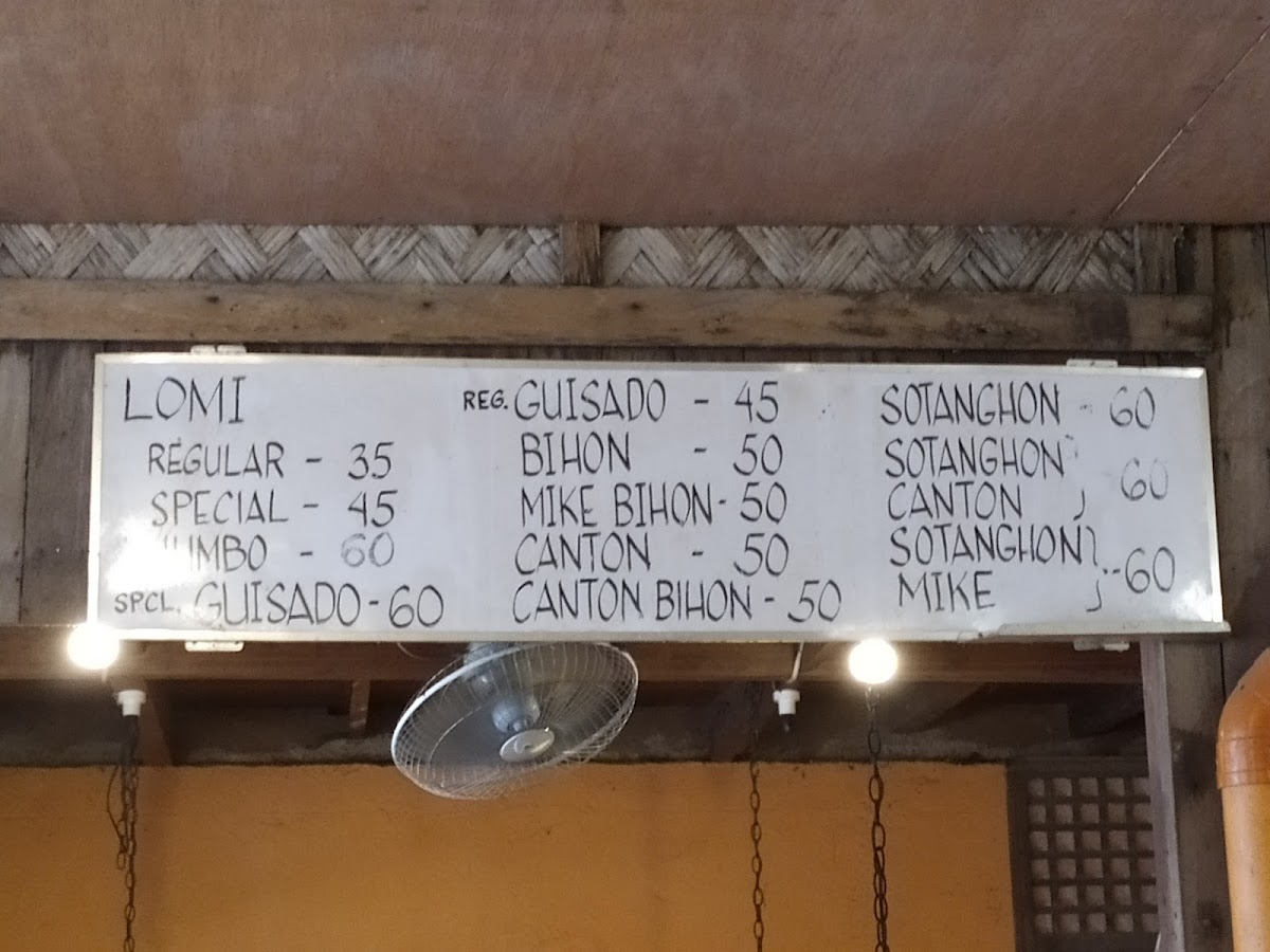 Great Taste Lomi House Menu - Image 3